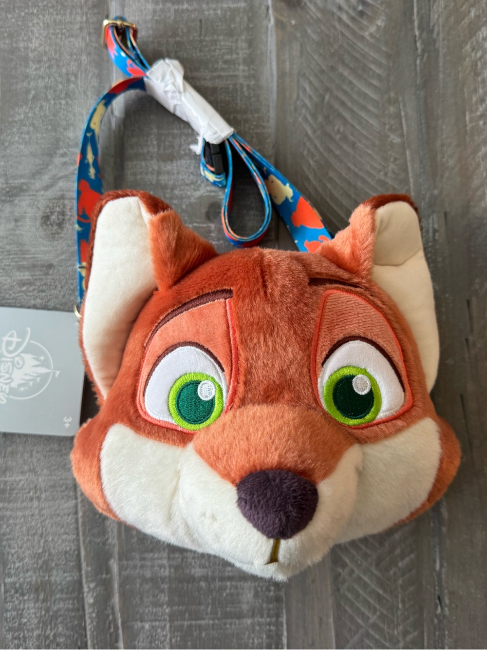 Disney Plush Nick Wilde Crossbody Bag - Zootopia